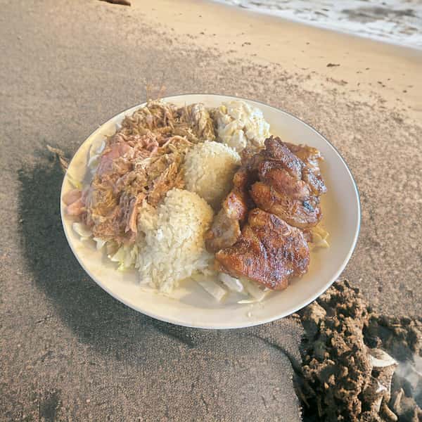 Kalua Pork & CHICKEN COMBO