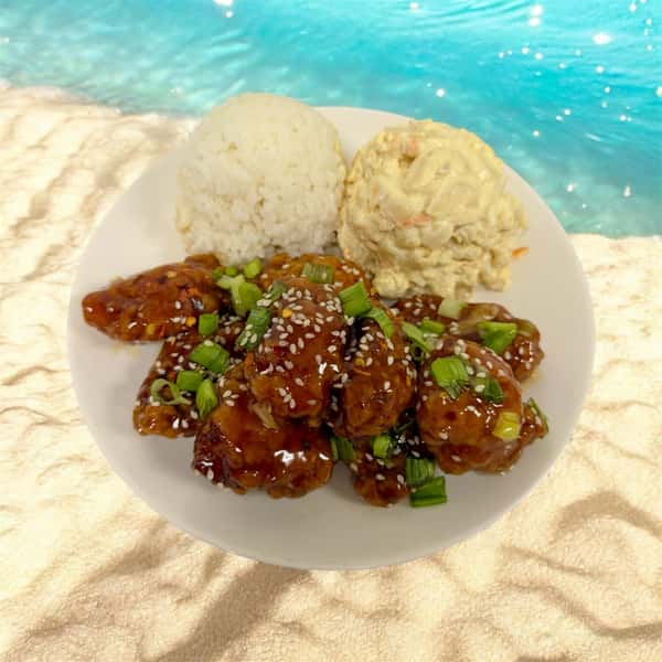 Orange Chicken Plate