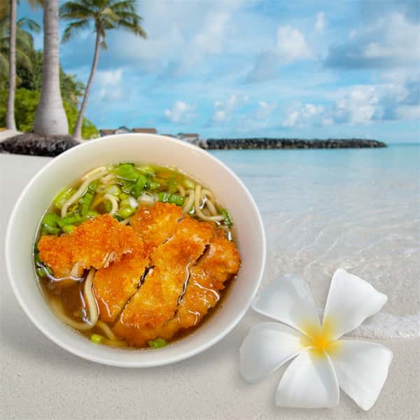 Fried Katsu Chicken Saimin