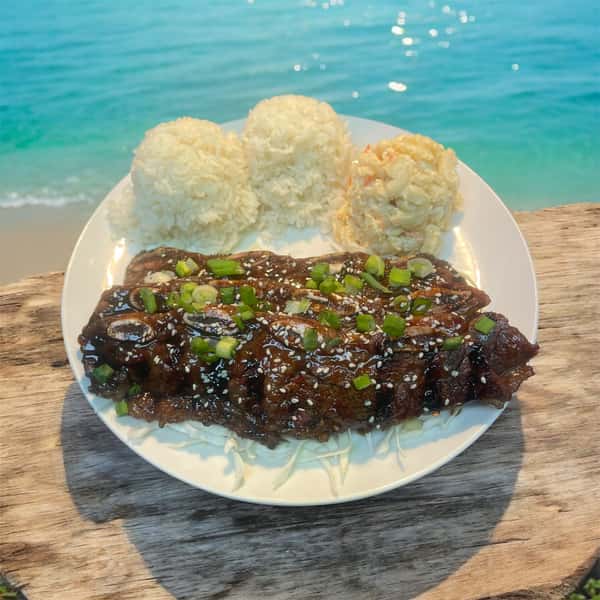 BBQ Pork Ribs Plate