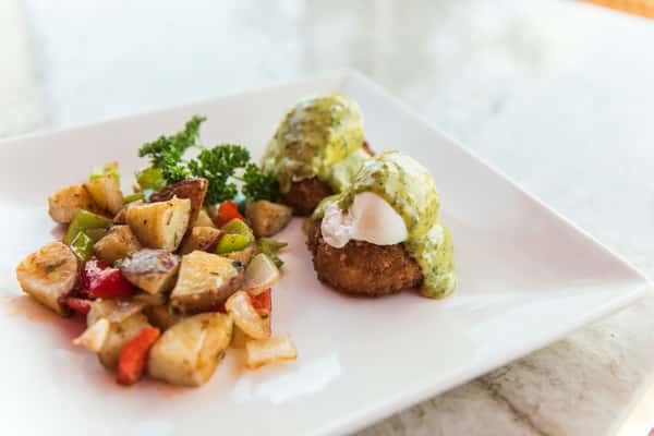 Crabcake Benedict