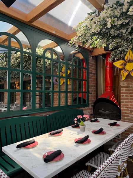 Large Outdoor Dining Table