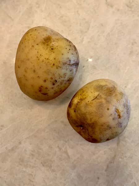 Russet potatoes