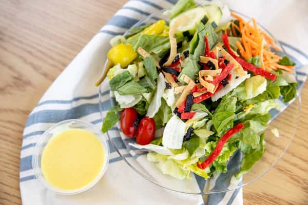 House Salad Our Menu Pismo Fish and Chips Seafood Restaurant in