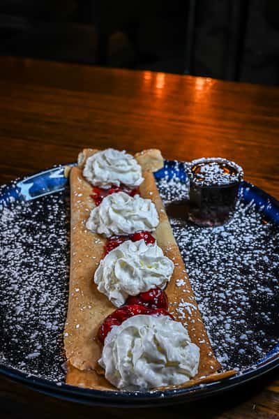 Cherry Crepes