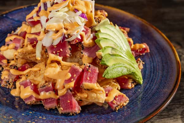 Ahi Nachos
