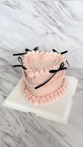 6 Inch Heart Cake