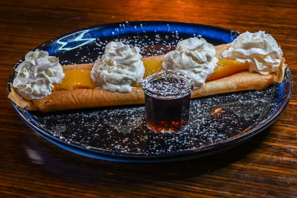 Peach Crepes
