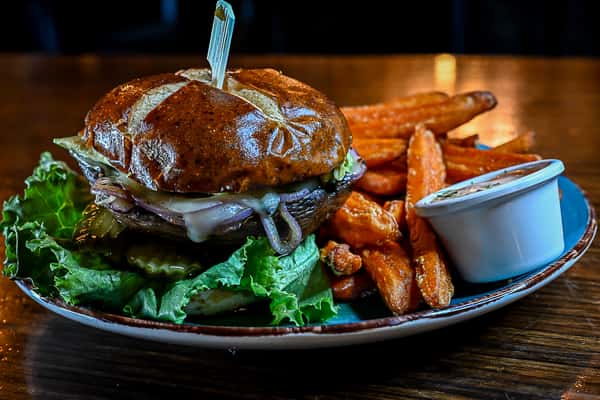 Portobello Mushroom Burger
