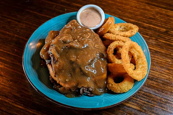 Open Face Roast Beef Sandwich