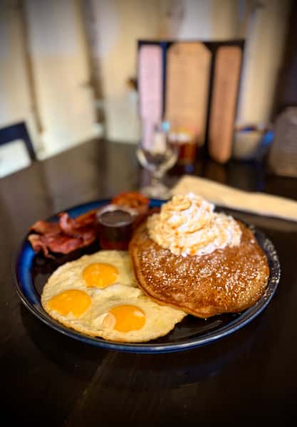 2 Pumpkin Pancakes
