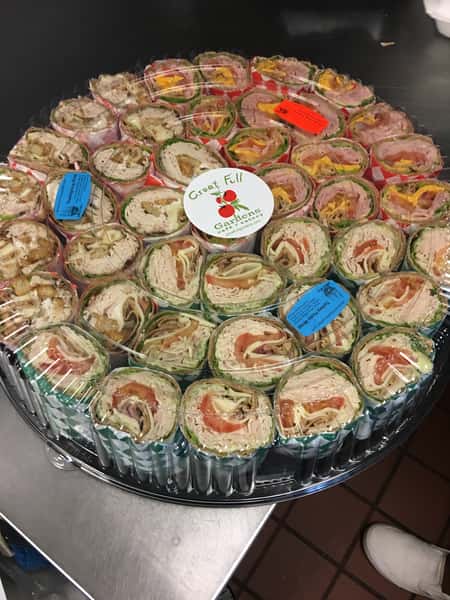 Luncheon Wraps, Cut & Faced (Choose From or Assorted)
