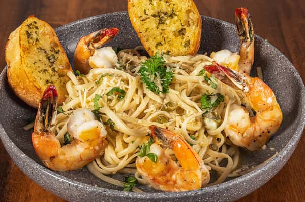 Pasta and Shrimp