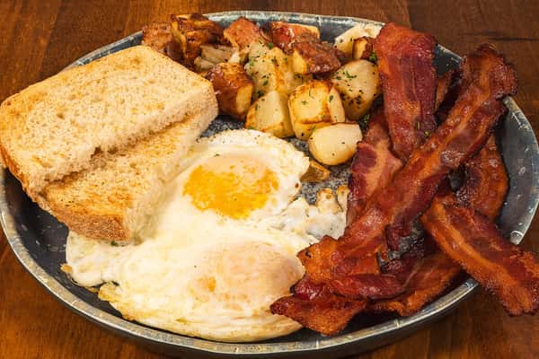 *Eggs & Organic Potatoes