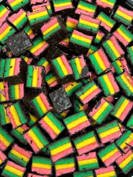 Rainbow Cookie Tray