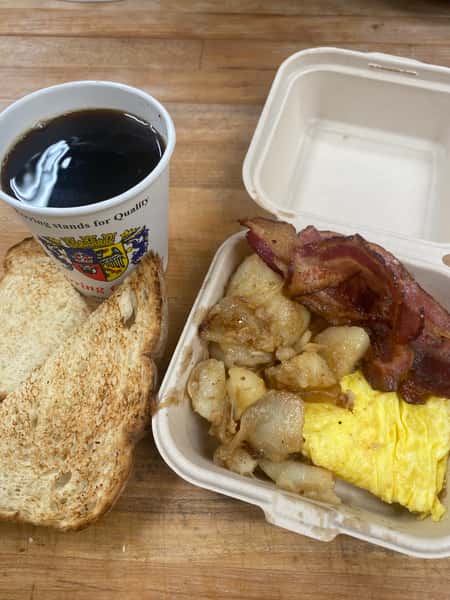 Breakfast Box with Bacon