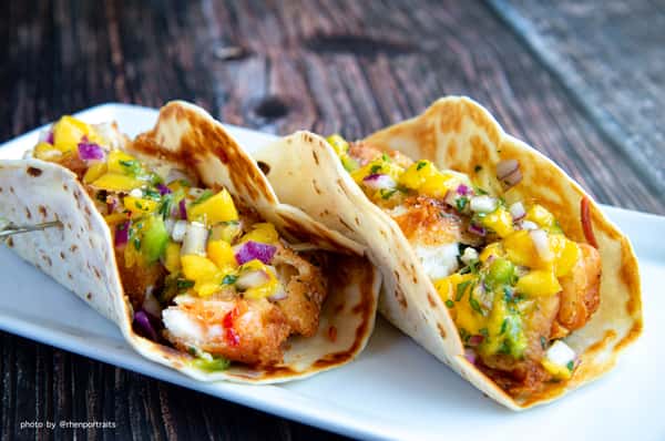 Polynesian Fish Tacos