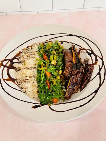Vegan Grilled Portobello