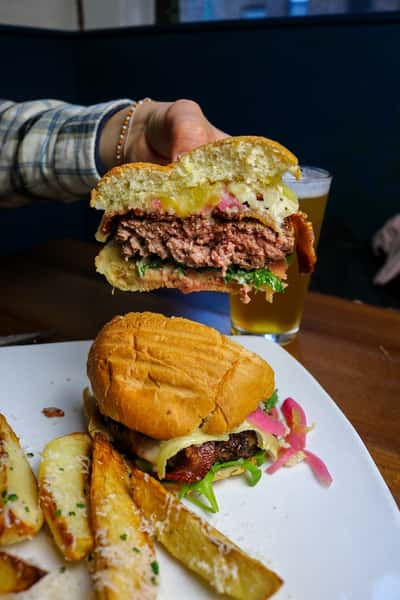 Black Angus Burger