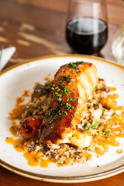 Sake Miso Glazed Salmon