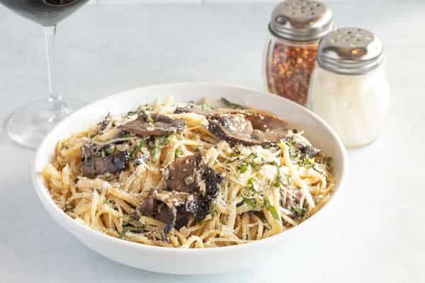 Portabella and Truffle pasta
