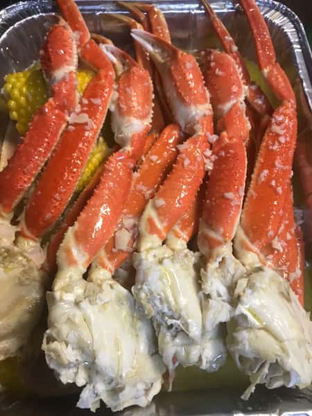 seasoned crab legs