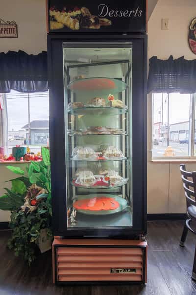 dessert case