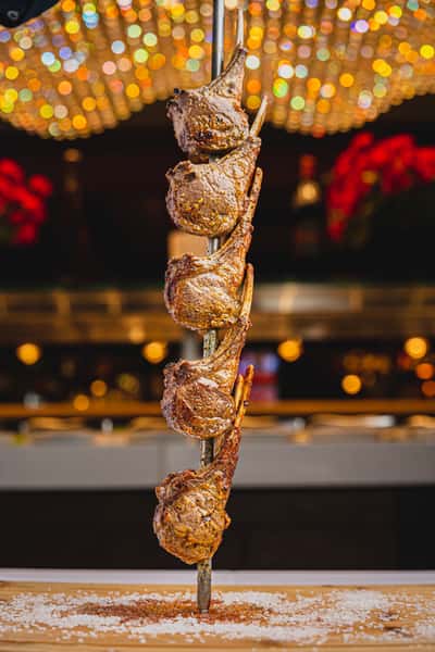 Lamb Chops & Salad Bar