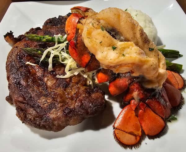 steak and lobster