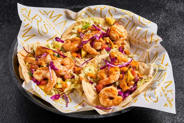 SHRIMP TACOS