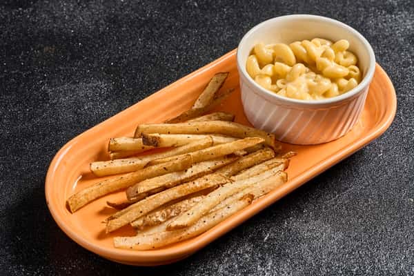 Mac & Cheese with fries