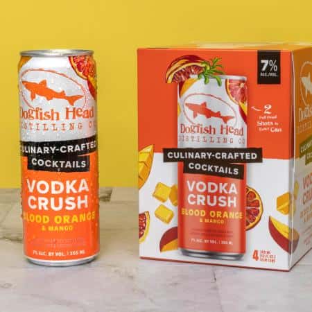 Dogfishhead Blood Orange Mandarin Vodka Soda