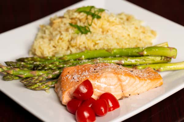 Grilled Salmon Dinner