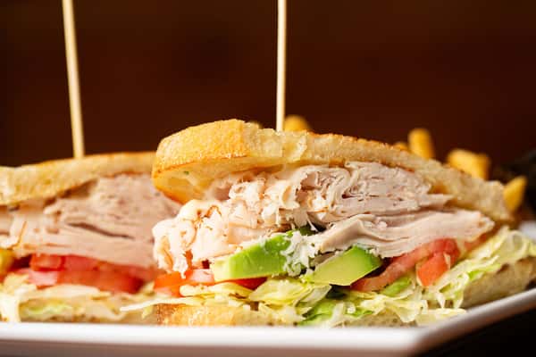 Avocado Turkey Club