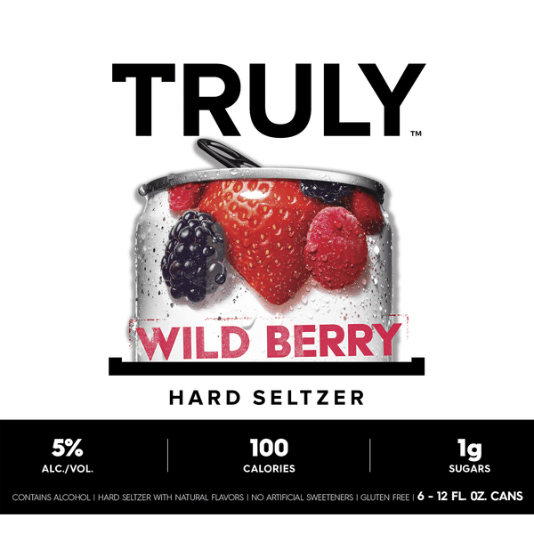Truly Mixed Berry Hard Seltzer Draft