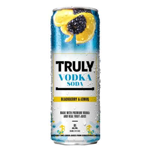 Truly Blackberry Lemonade Vodka Soda