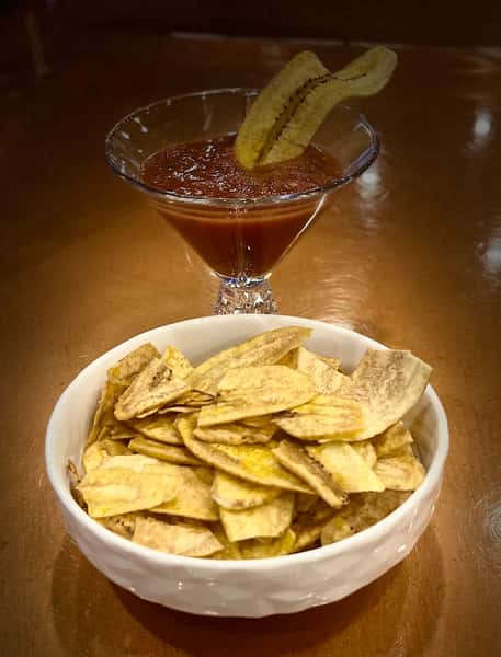 Plantain Chips and Salsa