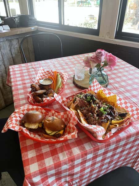 Happy Hour Nachos, Sliders, and Wings