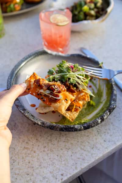 Plate of food