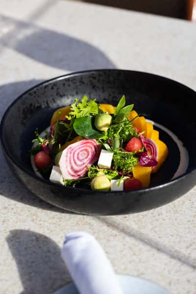 Plate of food
