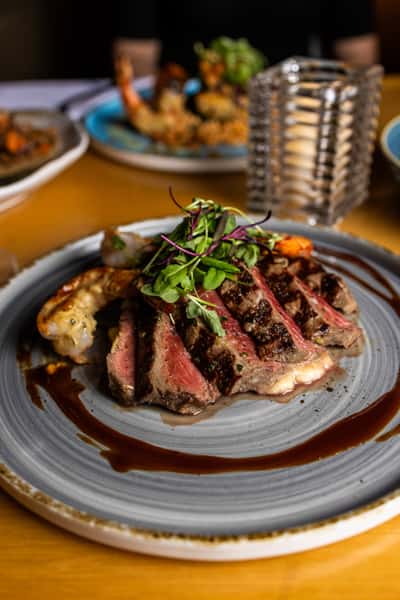 Grilled steak