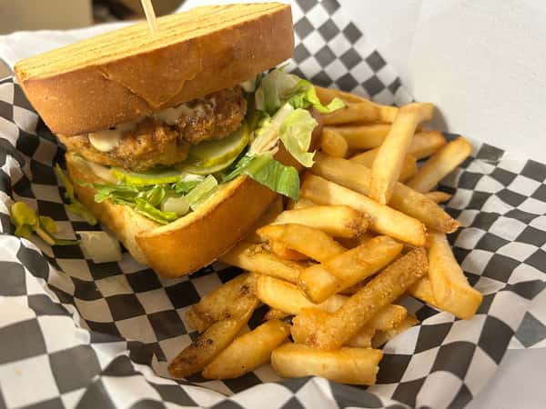 Chipotle Crispy Chicken Burger