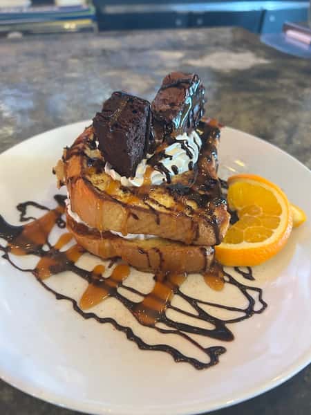 Choc Brow French toast