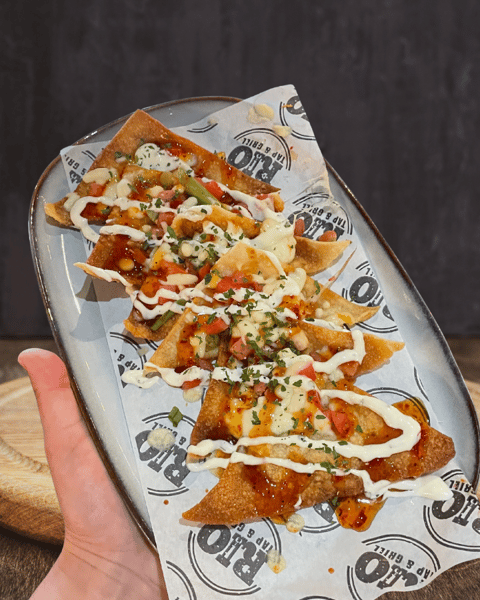 Asian Nachos