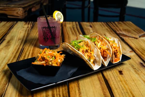 Korean Fried Tacos