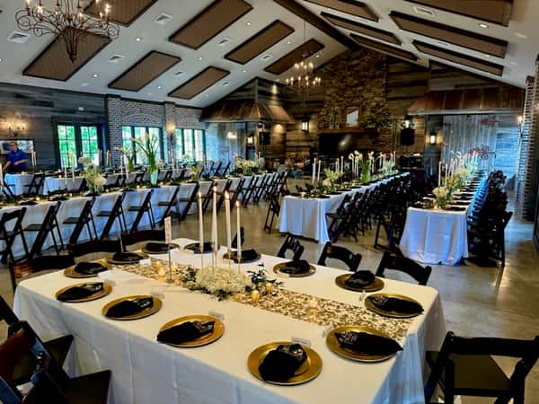 Catawba Falls - venue setup