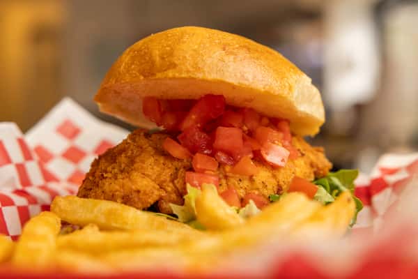 Full pan Chicken Tenders Sandwich