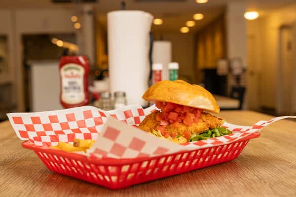 chicken tender sandwich