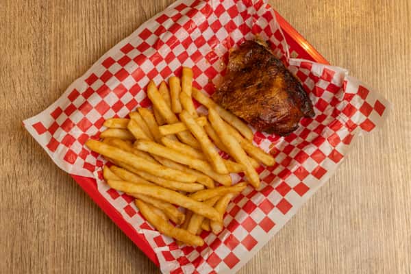 Kids Rotisserie Chicken with Fries (leg or thigh)