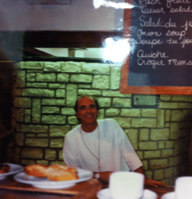 Employee posing for a picture